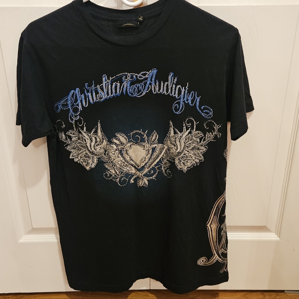 Christian Audigier Los Angeles T-shirt #Y2K #Vintage